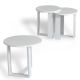 HANAH HOME Set klub stolova Mira, bela - 801CMY2925