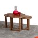HANAH HOME Set klub stolova Mira, braon - 801CMY2926