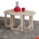 HANAH HOME Set klub stolova Mira, krem - 801CMY2927