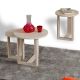 HANAH HOME Set klub stolova Mira, krem - 801CMY2927
