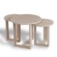 HANAH HOME Set klub stolova Mira, krem - 801CMY2927