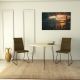HANAH HOME Trpezarijski sto Sandalf, svetlobraon - 801CMY2928