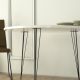 HANAH HOME Trpezarijski sto Sandalf, bela - 801CMY2930