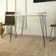 HANAH HOME Trpezarijski sto Sandalf, bela - 801CMY2936
