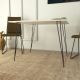HANAH HOME Trpezarijski sto Sandalf, bela/mermerna - 801CMY2939