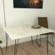 HANAH HOME Trpezarijski sto Sandalf, bela/mermerna - 801CMY2939