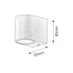 Rabalux Spoljna zidna rasveta Chile GU10 1x MAX 35W crna (8029) - 8029