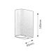 Rabalux Spoljna zidna rasveta Chile GU10 2x MAX 35W crna (8030) - 8030