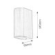 Rabalux Spoljna zidna rasveta Chile GU10 2x MAX 35W brušeni aluminijum (8034) - 8034