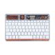 Tastatura Coteci Punk 84012 Wireless transparent bela - EP3055705