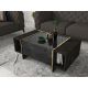 HANAH HOME Klub sto Veyron, crna - 804TRH2825
