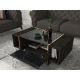 HANAH HOME Klub sto Veyron, crna - 804TRH2825