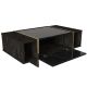 HANAH HOME Klub sto Veyron, crna - 804TRH2825