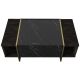 HANAH HOME Klub sto Veyron, crna - 804TRH2825