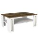 HANAH HOME Klub sto Sansa, bela/braon - 804TRH2842
