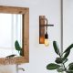 OPVIQ Zidna lampa Ahşap Aplik 17, braon - EP3005323