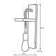 OPVIQ Zidna lampa Ahşap Aplik 17, braon - EP3005323