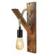 OPVIQ Zidna lampa Ahşap Aplik 18, braon - EP3005329