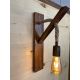 OPVIQ Zidna lampa Ahşap Aplik 18, braon - EP3005329