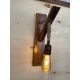 OPVIQ Zidna lampa Ahşap Aplik 18, braon - EP3005329