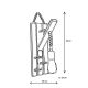 OPVIQ Zidna lampa Ahşap Aplik 19, braon/crna - EP3005356