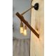 OPVIQ Zidna lampa Merdiven Halat Aplik, braon - EP3005377