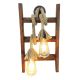 OPVIQ Zidna lampa Merdiven Halat Aplik, braon - EP3005377