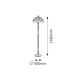 Rabalux Podne lampe Marvel E27 2x MAX 60W bronzana (8078) - 8078