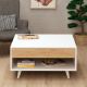 HANAH HOME Klub sto Silla, bela/krem - 811MDD2809