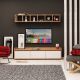HANAH HOME TV komoda Lici, bela/krem - 811MDD3004