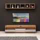 HANAH HOME TV komoda Lici, bela/krem - 811MDD3004