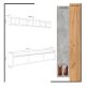 HANAH HOME TV komoda Sleppa, krem/siva - 811MDD3013