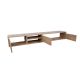 HANAH HOME TV komoda Rust, krem - 811MDD3020