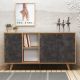 HANAH HOME Komoda Planky, braon/siva - 811MDD3413