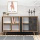 HANAH HOME Komoda Planky, braon/siva - 811MDD3413