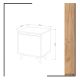 HANAH HOME Noćni ormarić Piona - 811MDD3418