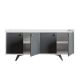 HANAH HOME Komoda Bled, bela/siva - 811MDD3432