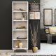 HANAH HOME Polica za knjige Potena, bela - 811MDD3602