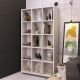 HANAH HOME Polica za knjige Pritone, bela - 811MDD3605