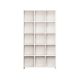 HANAH HOME Polica za knjige Pritone, bela - 811MDD3605