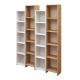 HANAH HOME Polica za knjige Semm, bela/krem - 811MDD3606