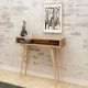 HANAH HOME Konzolni sto Ottoke svetlo braon - EP2800926
