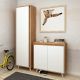 HANAH HOME Cipelarnik Omninde, bela/krem - 811MDD4104
