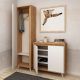 HANAH HOME Cipelarnik Omninde, bela/krem - 811MDD4104