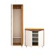 HANAH HOME Cipelarnik Omninde, bela/krem - 811MDD4104