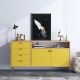 HANAH HOME Komoda Liora, žuta/krem - 811MDD4113