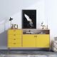 HANAH HOME Komoda Liora, žuta/krem - 811MDD4113