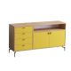 HANAH HOME Komoda Liora, žuta/krem - 811MDD4113