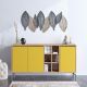HANAH HOME Komoda Kaja, žuta/krem - 811MDD4116