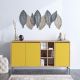 HANAH HOME Komoda Kaja, žuta/krem - 811MDD4116